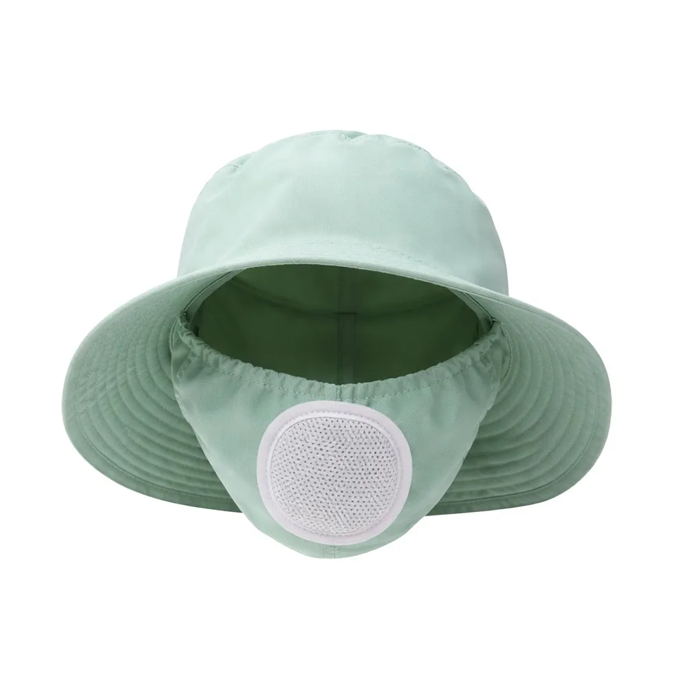

Fashion With Mask Agricultural Work Hat Dust Mask Hat Protect Neck Anti-uv Fisherman Hat Wide Brim Tea Picking Cap Unisex