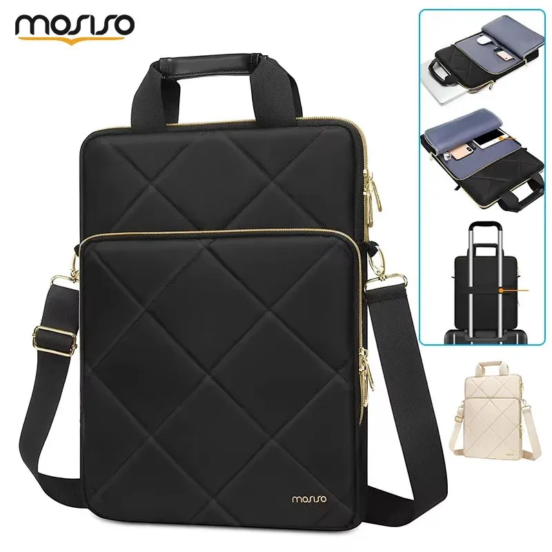 

13 14 15 15.6 16 inch Laptop Bag for MacBook Air Pro M1 M2 M3 HP Dell Lenovo Asus Notebook Messenger Shoulder Bag Sleeve Case