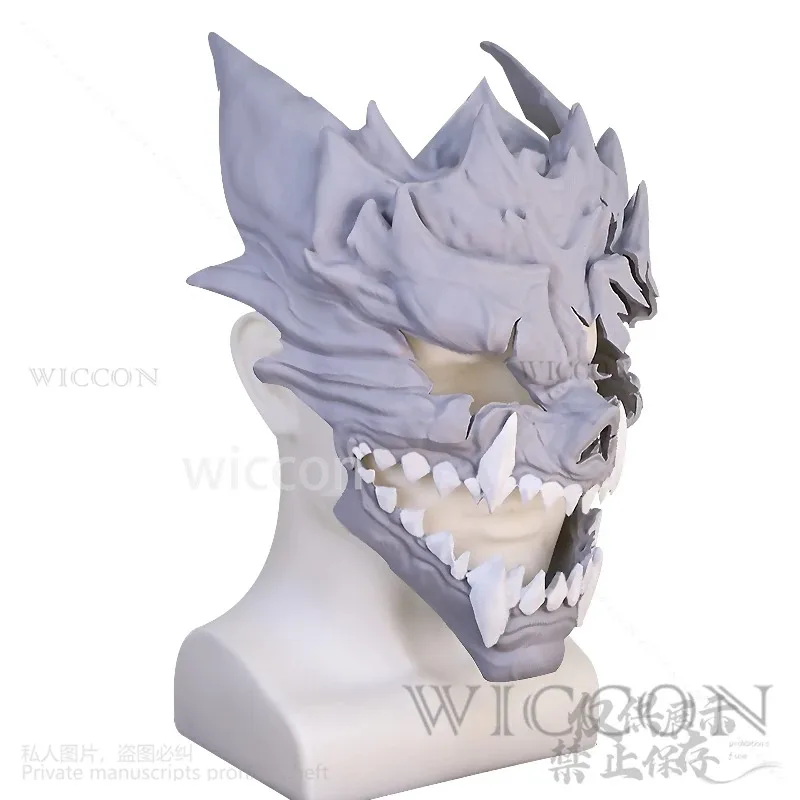 

Anime Kaiju Cosplay Kafka Hibino 3D Printed Mask Costume Skull Monster Prpos Accessories Halloween Christmas Birthday Customi