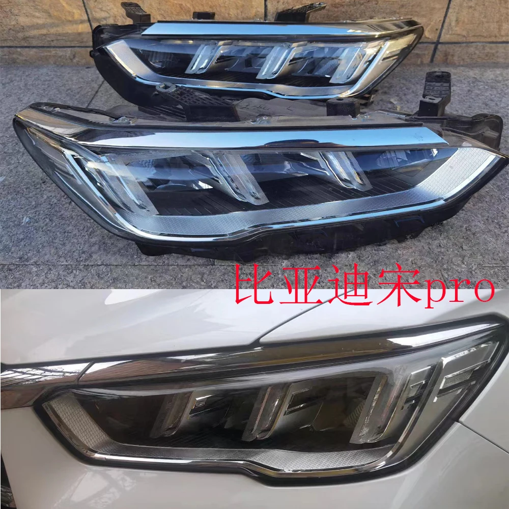 

1pcs car bumper headlamp For BYD Song pro headlight ALL IN LED 2019~2020y car accessories head lamp for BYD pro fog lamp