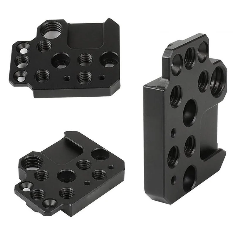 Adapter Board 1/4 3/8 Hole Cold Shoe Fill Light Microphone Monitor Mount for DJI Ronin S/SC/RS2/RSC2 /RS3 / RS3 PRO Gimbal