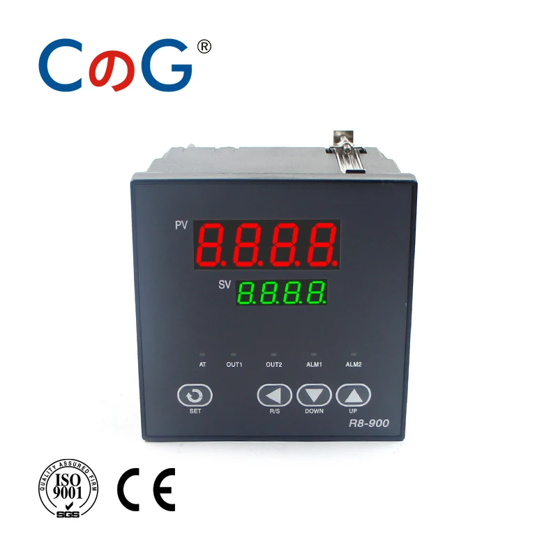 CG 96*96mm 600 Degree Input K J PT100 0-10V 4-20mA PID Output SSR Relay 220V 24V 380V Thermostat 2 Alarms Temperature Controller