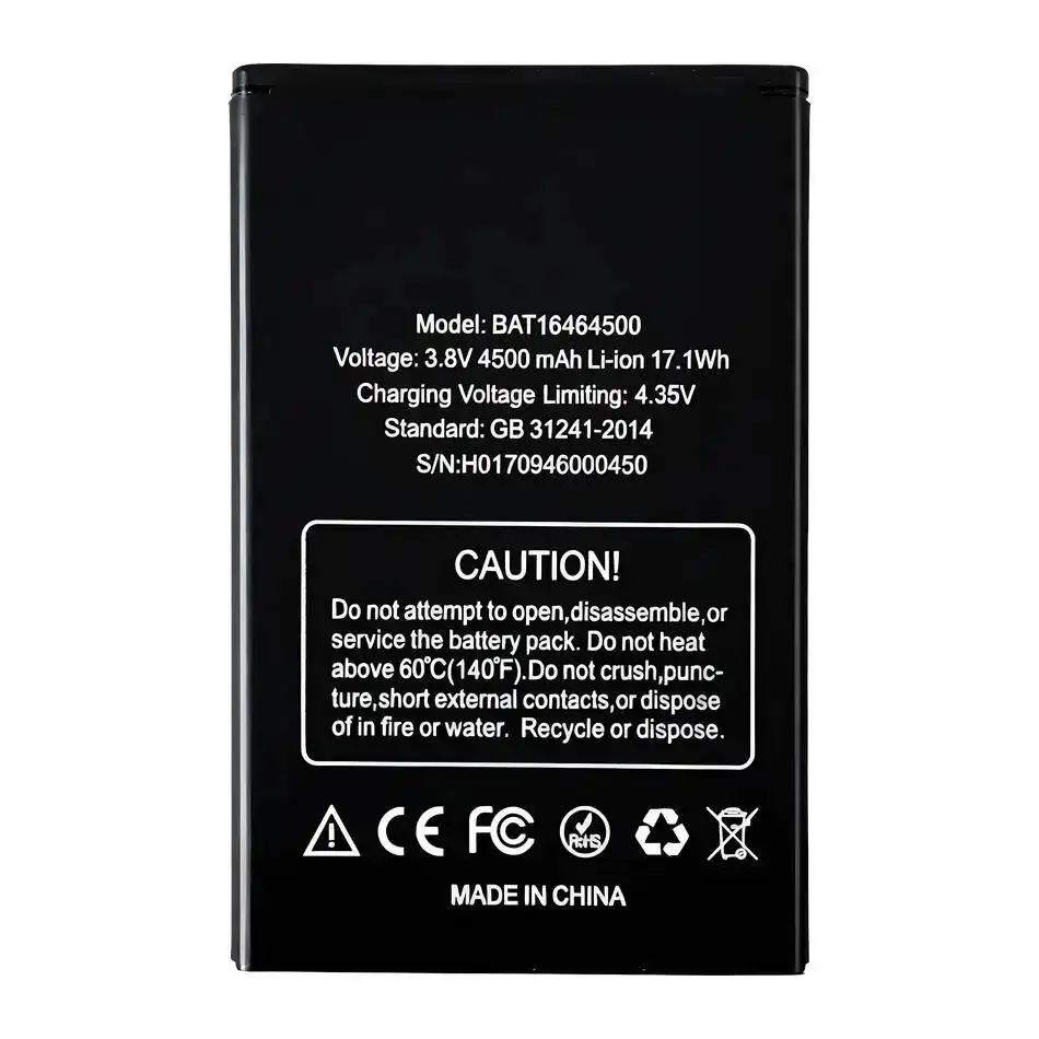 

Сменный аккумулятор для мобильного телефона 3200 мАч для Doogee T3