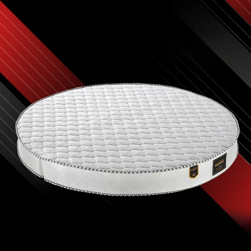 

Spring fold Round Mattresses Hard Foldable Folding Queen Round Mattress Sleeping King Size Colchon Plegable Bedroom Furniture