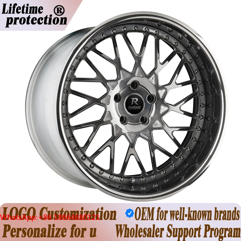 Forged Alloy Wheels Mesh Multi Spoke Deep Lip Design 19 20 21 22 Inch 5x112 5x120 Fit G20 G30 A4 A6 C E CLSB8,B9,C7,C8,Q5 FY