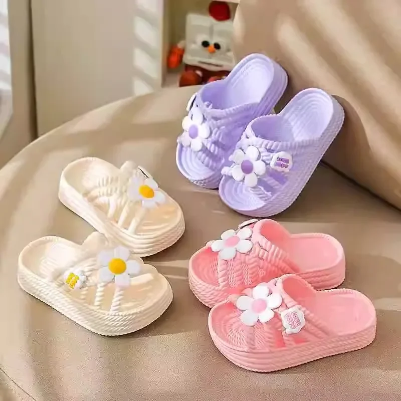 

Non-Slip Beach Shoes for Toddlers & Kids Girls' Soft Cushion Sandals 2025 New Summer