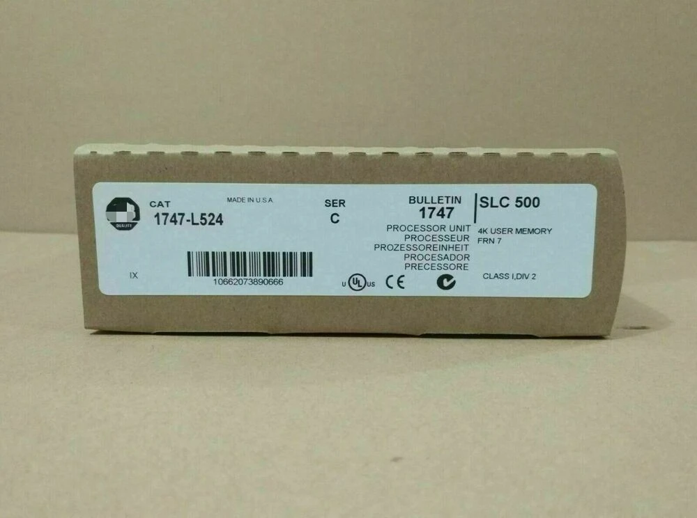 

NEW FACTORY SEALED 1747-L524 /C SLC 500 CPU PROCESSOR UNIT MODULE 1747L524