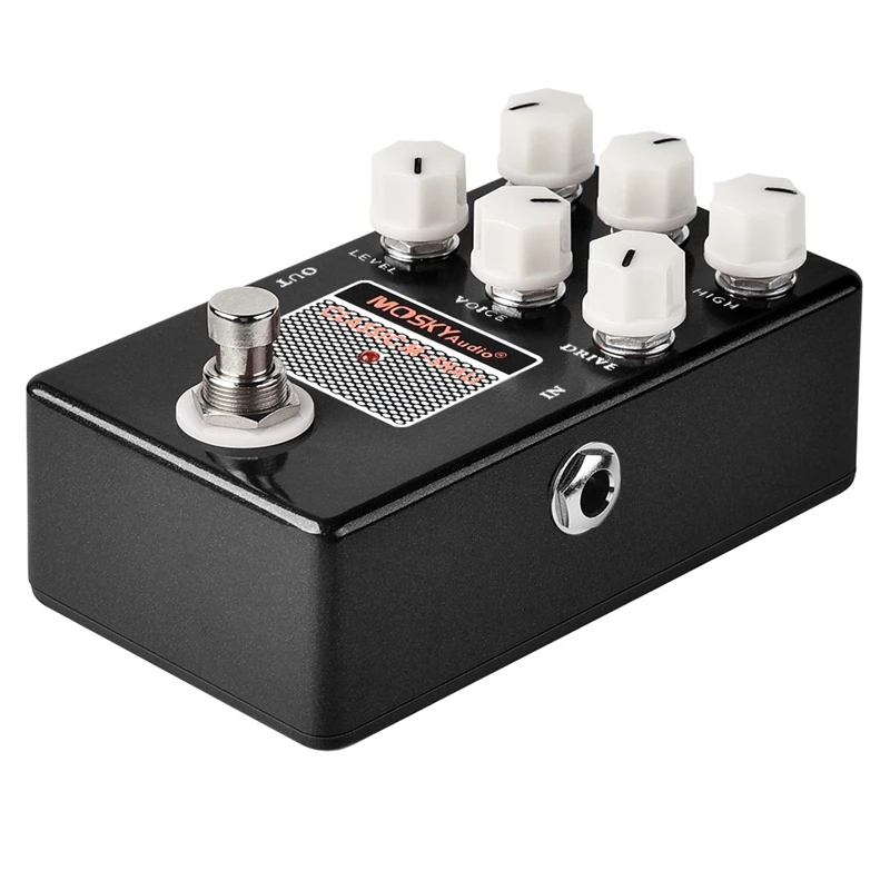 Mosky M-Shall Guitar Effect Pedal Classic Speaker Simulation Voice Drive Level Processor Part