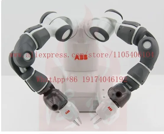 1:4ABB double-arm industrial robot  manipulator high-simulation scene model ornament