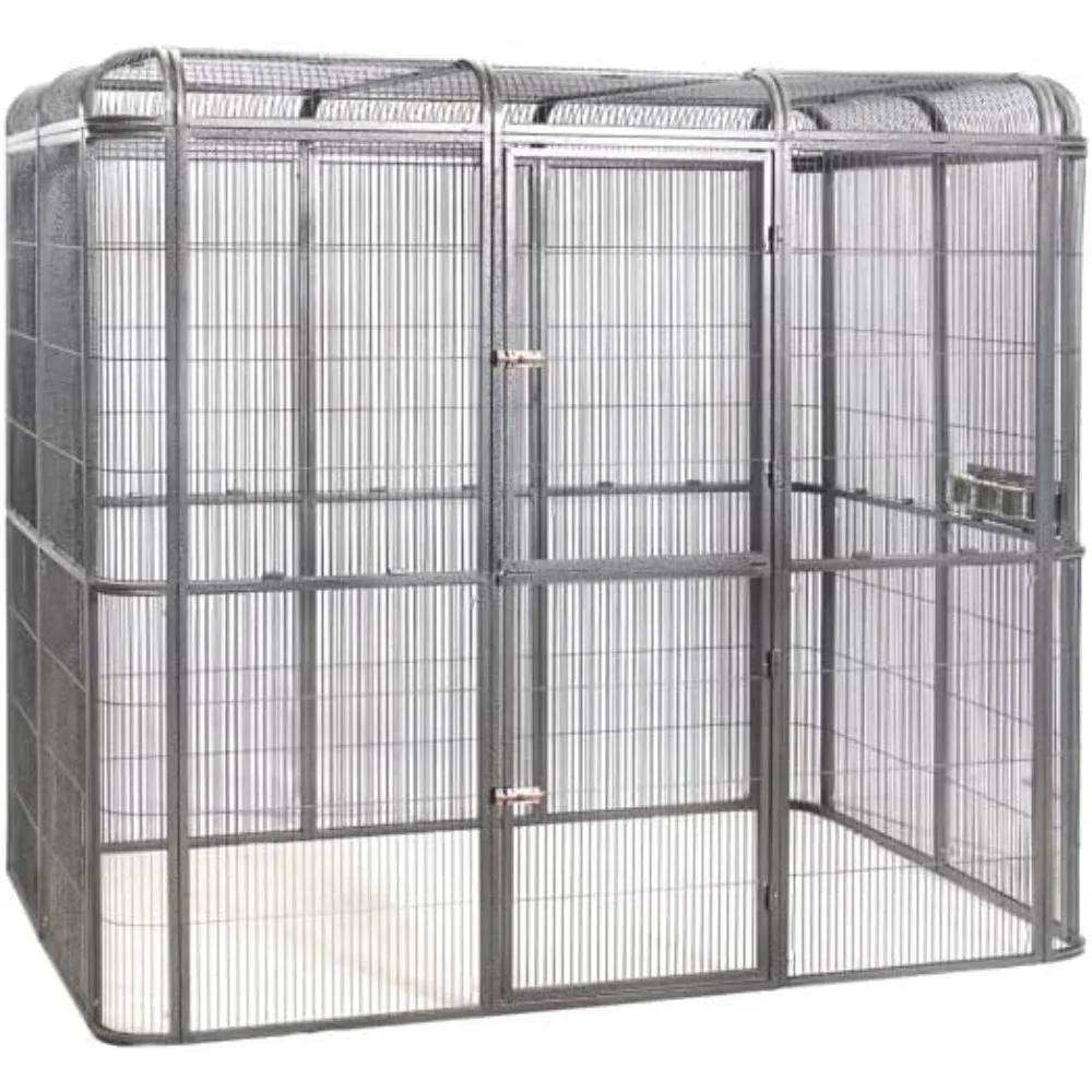 Walk in Bird Aviary Cage Parrot Macaw Reptile Dog H79xW86xD62 Flight Cage
