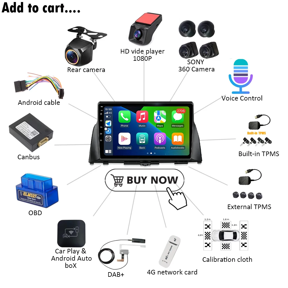 Android 16 For KIA K5 Optima 2015 - 2020 Stereo Head Unit Mirror Link Bluetooth Touch Screen DSP Wifi RDS 5G 8 Core 9 Inch