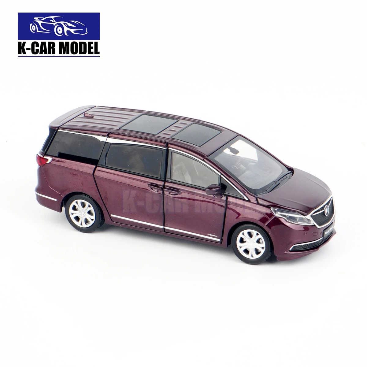 JKM 1/32 GL8 MPV Minivan Van Diecast Car Model