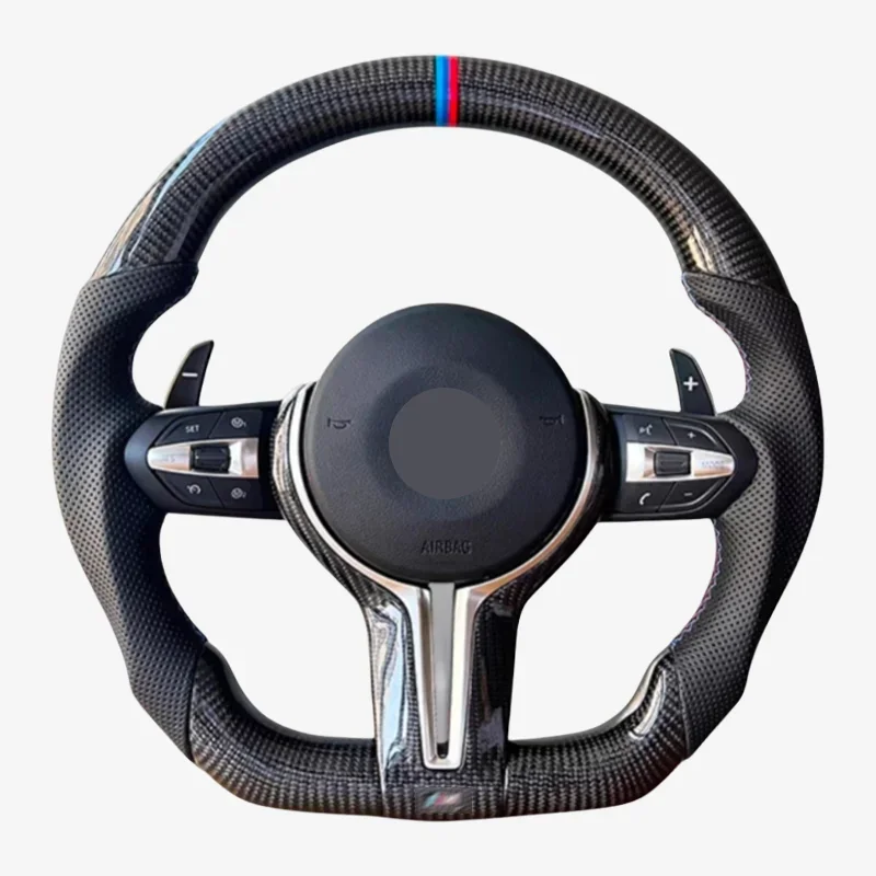 

Custom Carbon Fiber Steering Wheel for B-M-W M3 M5 E G Model
