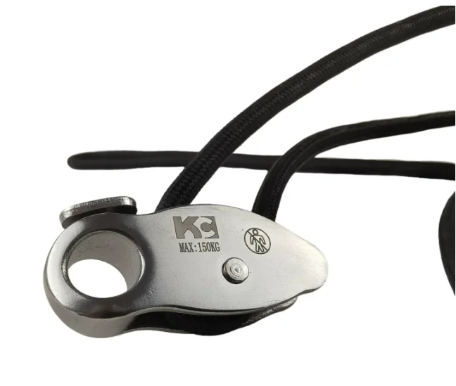 Adjustable Safety Lanyard 55-100CM Anti-Drop Rope for Power Tool Descender Aerial Work Hand Buckle