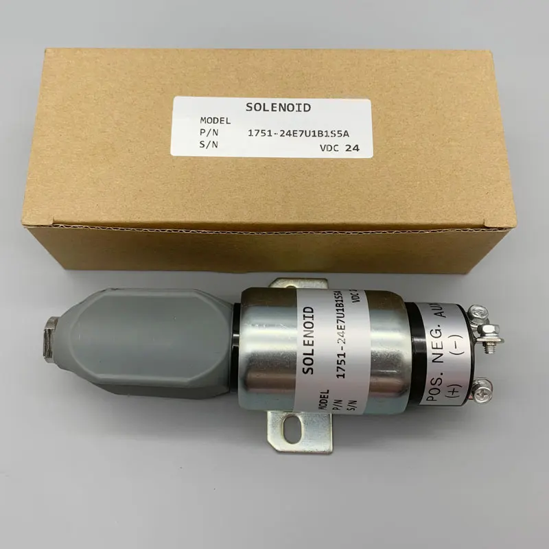 

Engine Stop Shut Off For Komatsu PC130 PC160 PC200 6 Months Warranty S6K Fuel Shutoff Stop Solenoid