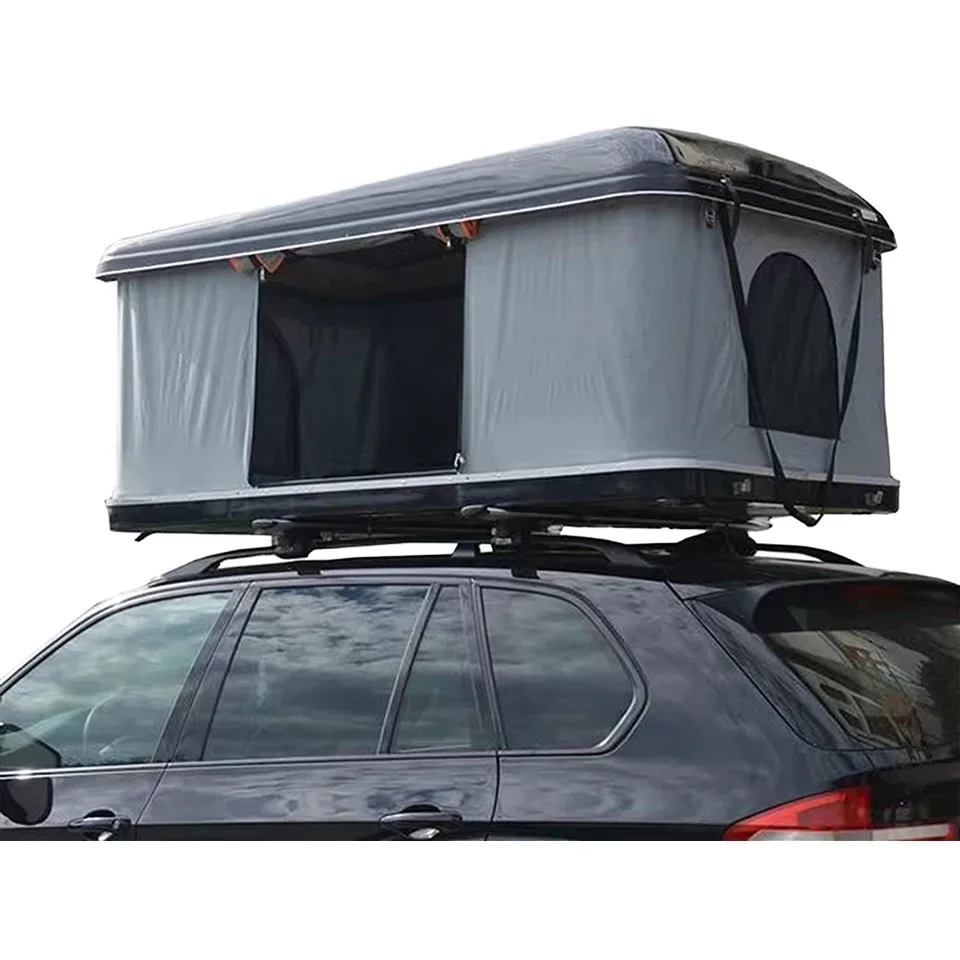 KQX WOQI Hard Shell Car Roof Top Tent Folding Camping Truck Rooftop Tent For SUV Outdoor