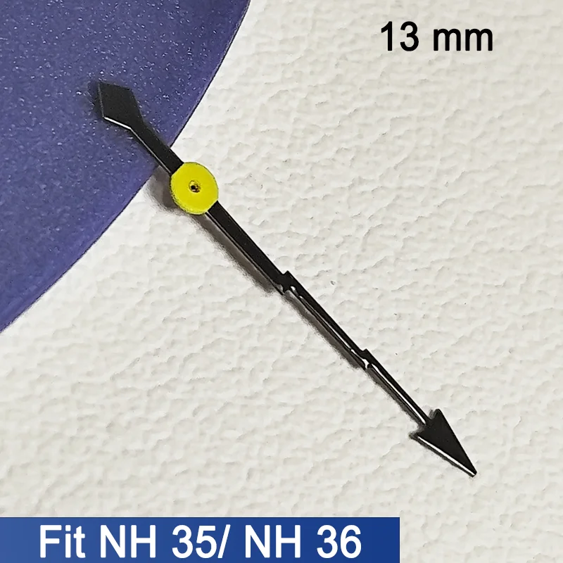 Для NH35 NH36 стрелки часов подходит молния 13 мм аксессуары для часов наручные часы детали для увлажнения часов указатель