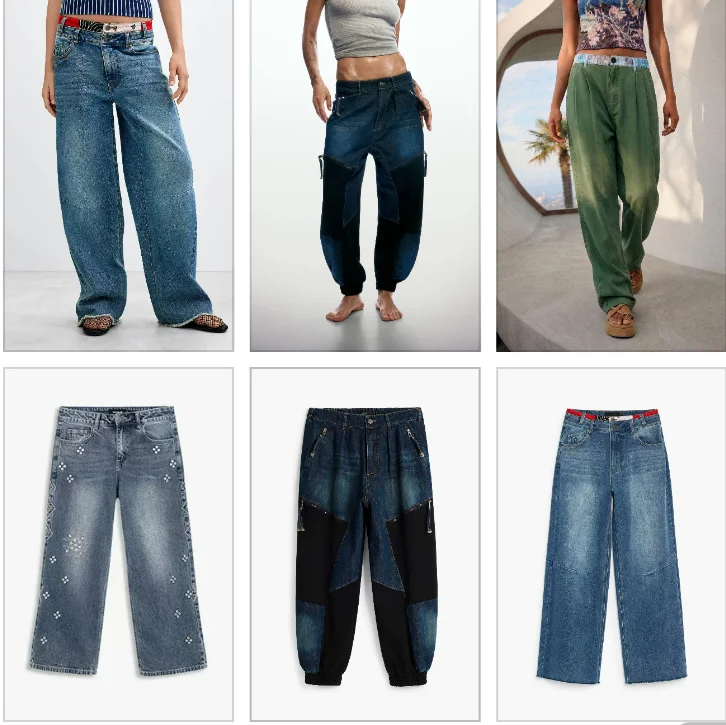 Spanish Exotic Trendy Fashion Stretchable Casual Jeans Versatile New Style Comfortable Fit