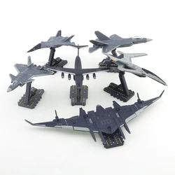 XCARTOYS South Gate Plan Small Scale Aerospace Carrier Alloy Model Fighter Aircraft Ornament