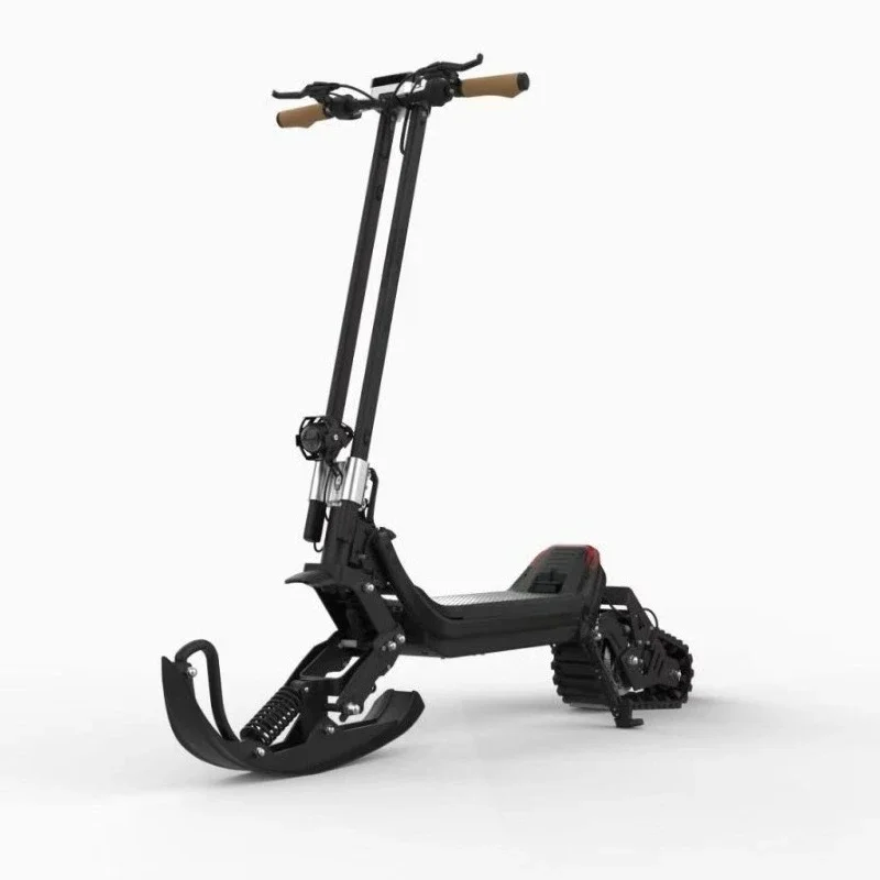 DIY Electric Motor Snow Sled with Three-in-One Modes Portable Switching Rechargeable Winter Sports And Outdoor Activity Vehicle
