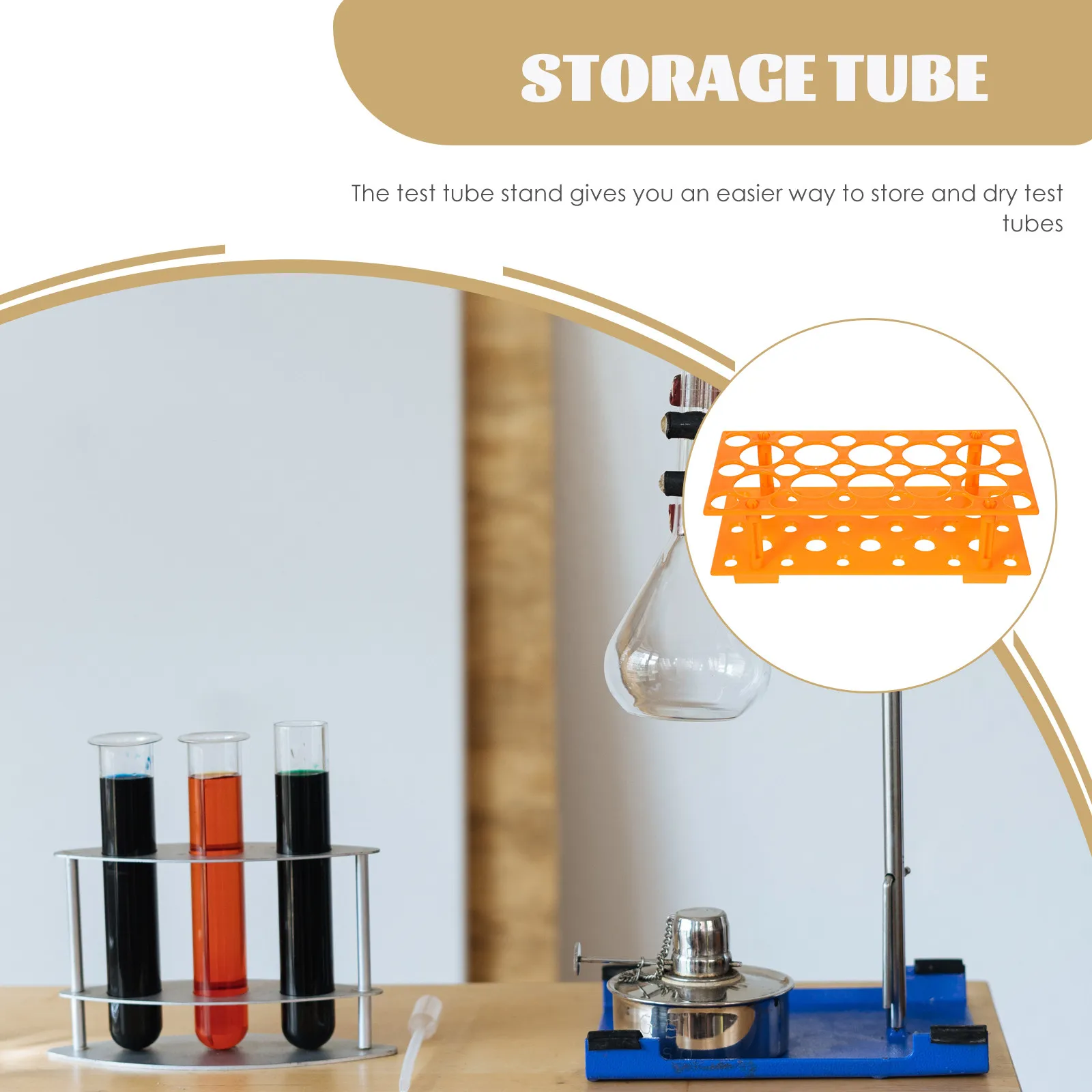 Plastic Test Tube Rack Laboratory Centrifuge Storage Organizer Halloween Christmas Centrifuge Tube Rack Lab Tube Holder 50ML