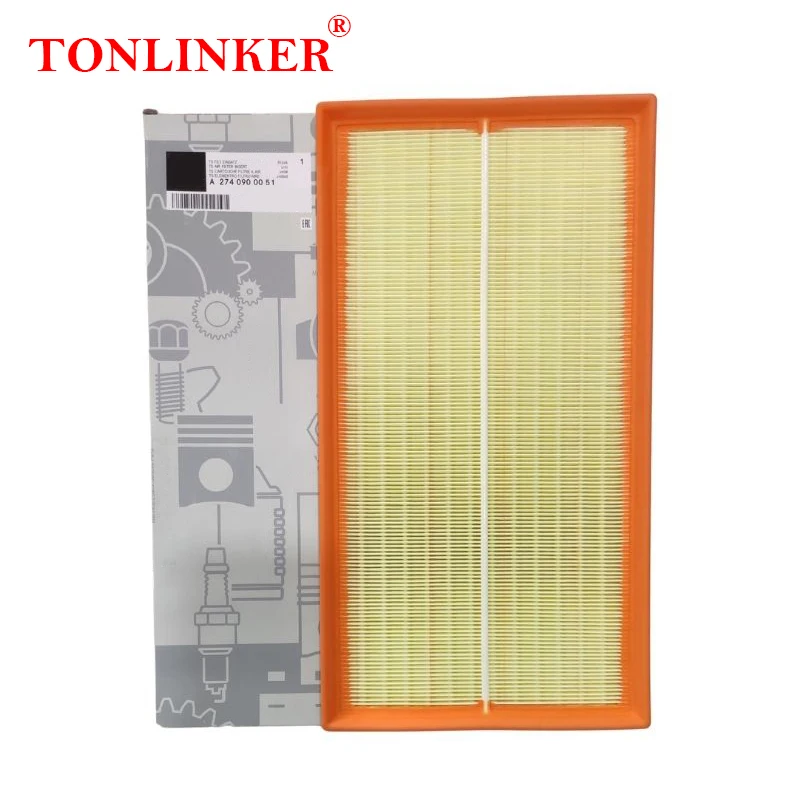 TONLINKER Cabin Air Filter Oil Filter For Mercedes Benz V Class W447 2014-2020 250AT M274 200d 220d 250d OM651 Car Accessories