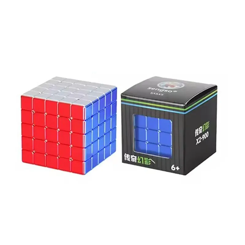 SengSo Cube 2x2 3x3 4x4 Piramide Eye Magic Cube Magnetische Magic Speed ​​Cube Fidget Speelgoed ShengShou Galvaniseren Cubo Magico Puzzel