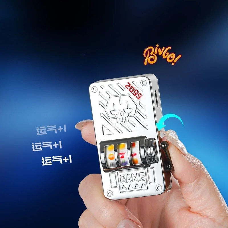 New Intelligent Voice Controlled Lighter Windproof Charging Joystick Interactive Igniter Cigarette Accessories Men's Gift