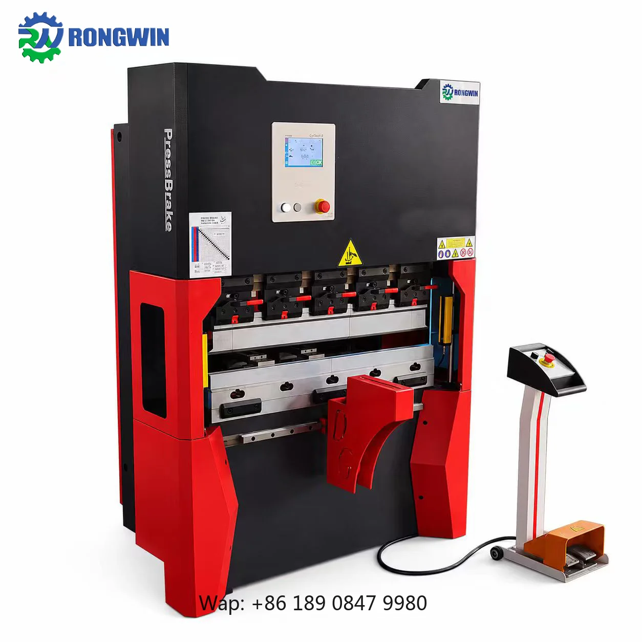 【Hot】RWP-NC RONGWIN Economical NC Press Brake Torsion Bar Hydraulic Bending Machine for Small Workshop