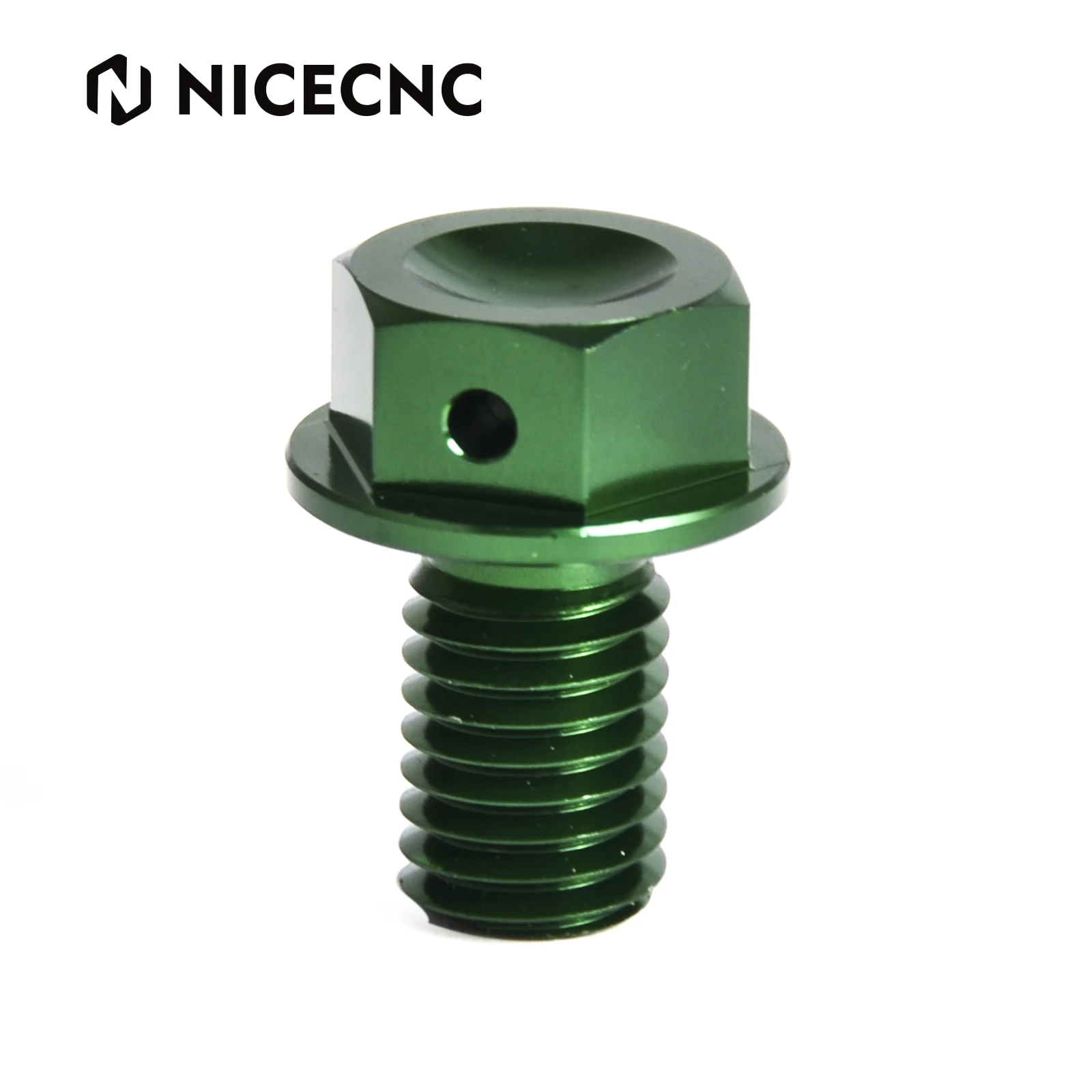 

NICECNC Magnetic Oil Drain Bolt Plugs For Kawasaki KX 60 65 80 85 100 125 250 250f 450f 500 KX60 KX65 KX80 KX85 KX100 Green