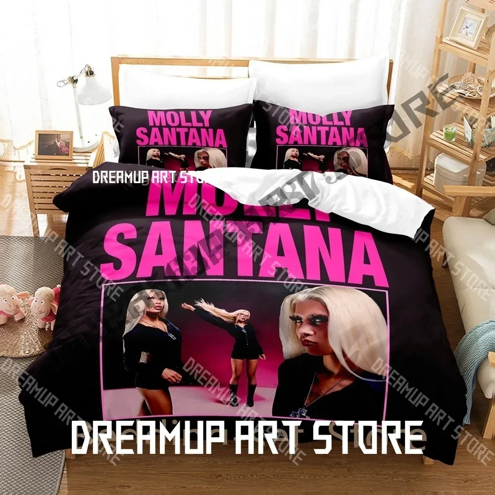 

Molly Santana Bedding Set Single Twin Full Queen King Size Bed Set Adult Kid Bedroom Duvetcover Sets Anime Bed Sheet Set