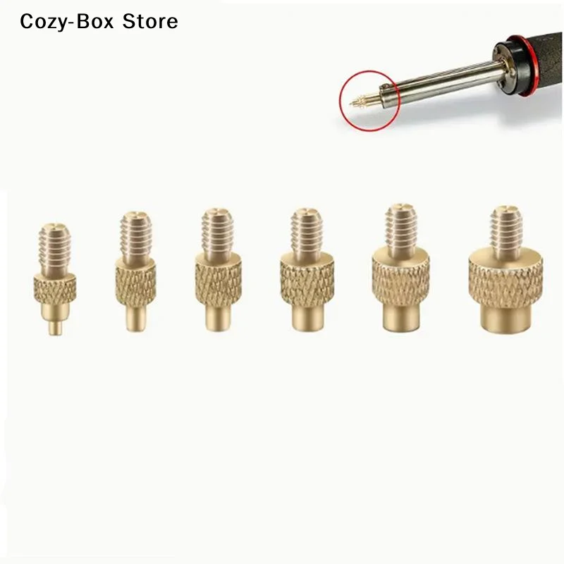 [ZY]7/9/10Pcs 3D Printer Soldering Iron Heat Insert Nut Iron Tip Brass Thread Embedded Kit Tool M2 M3 M4 M5 M6 M8[ZY]