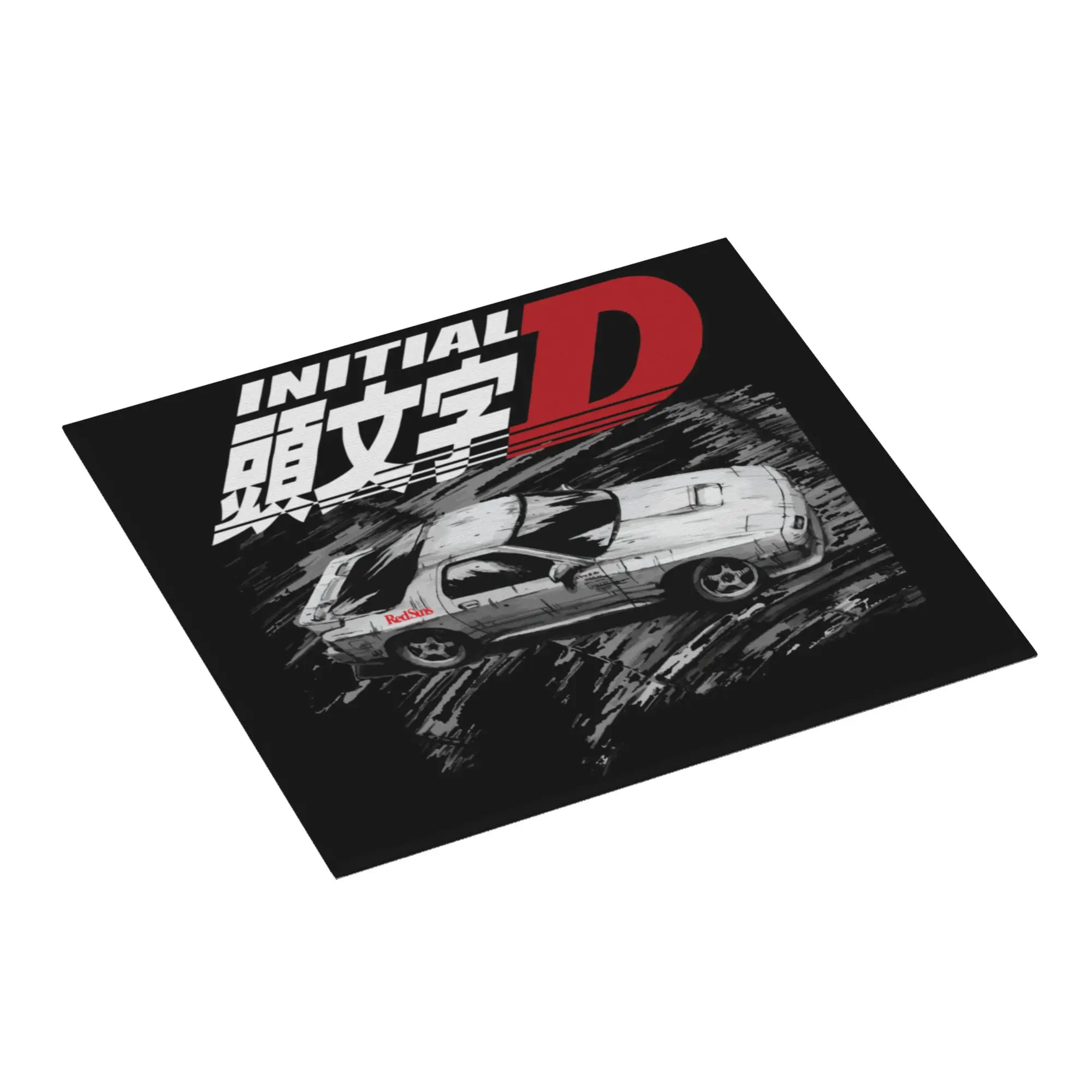 Drying Mat For Kitchen Anime Initial D Mountain Drift Racing Water Absorbent Waterproof On Slip Kitchen Counter Protector Mat