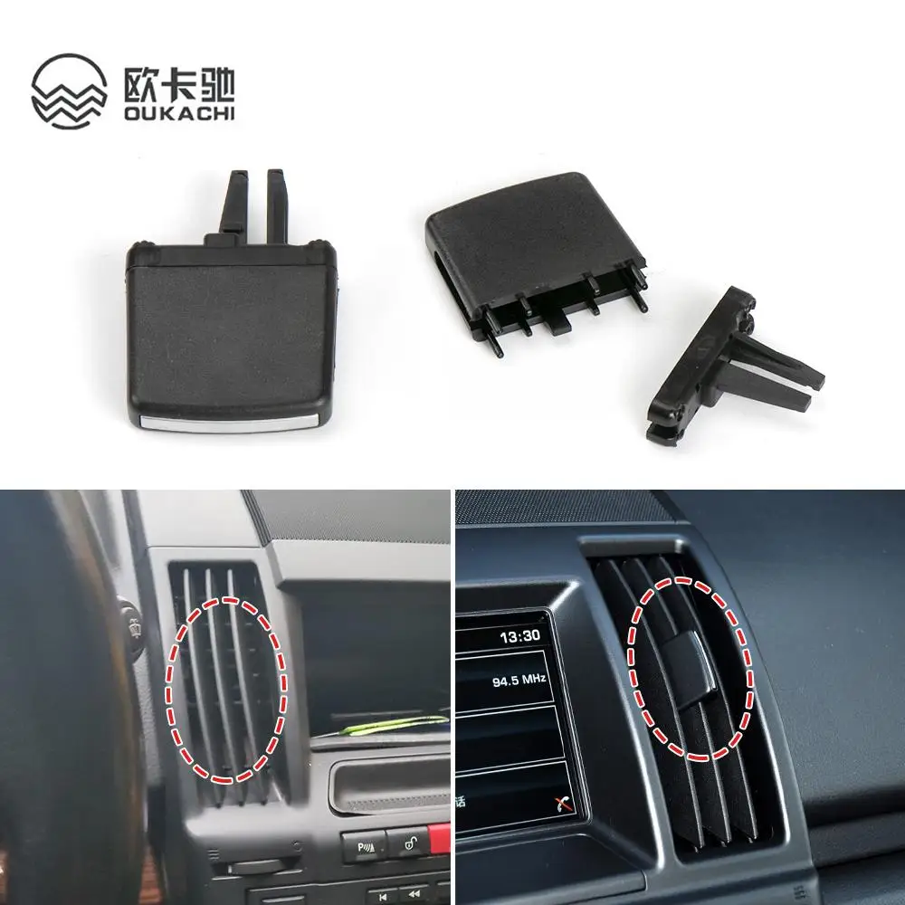 Car Front Conditioning A/C Air Vent Outlet Tab Clip Repair Kit for For Land Rover Freelander 2 2013-2015