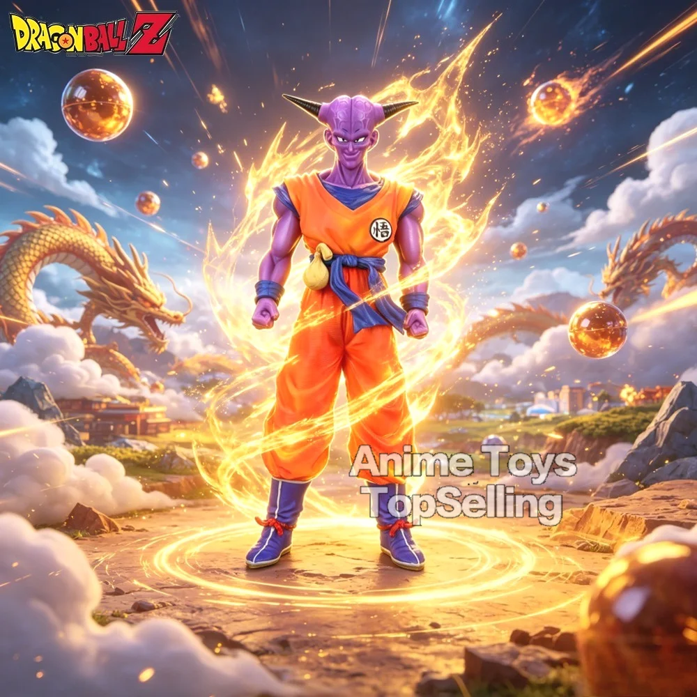 27,5cm Anime Dragon Ball Z Figur Ginyu Goku Actionfiguren PVC-Statue Desktop-Ornament Sammlermodell Spielzeug Geschenke