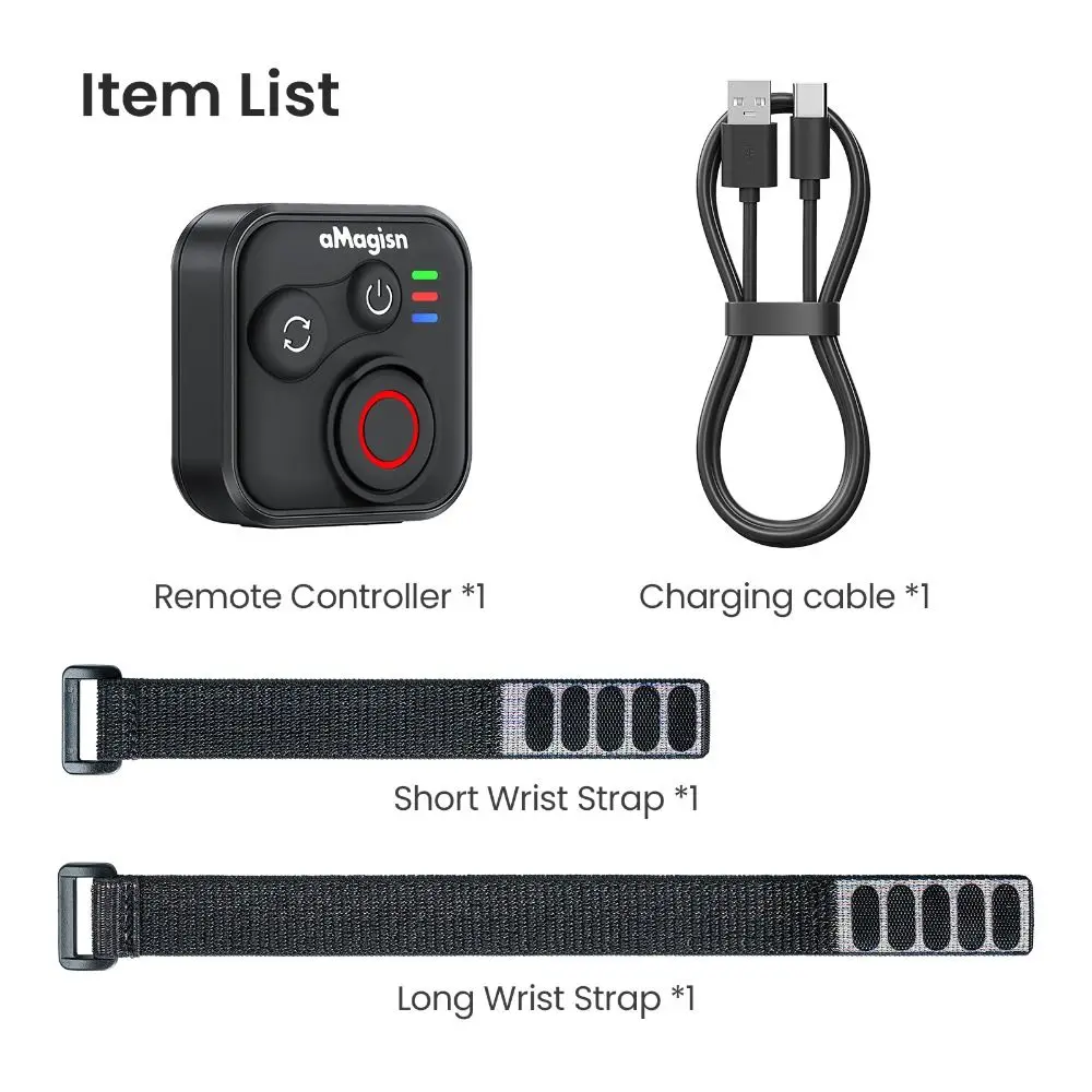 50M Bluetooth Remote Control Multifunctional Camera Wireless Shooting Controller for Insta360 X5/X4/AcePro 2/DJI Action 5 Pro - Image 4