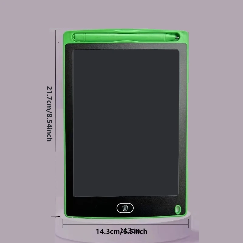 6,5/8,5/10/12 inch LCD-tekentablet voor kinderen, oplaadbaar uitwisbaar bord met pen, reiseducatief speelgoedcadeau voor jongens meisjes - afbeelding 1