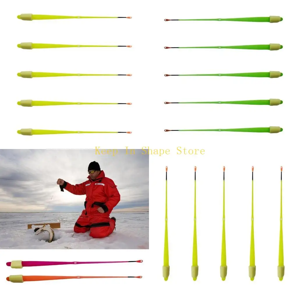 

U1JC 5 шт. пластиковый мини-верхнее оборудование, инструмент, простая установка, зимняя удочка, индикатор поклевки, аксессуары