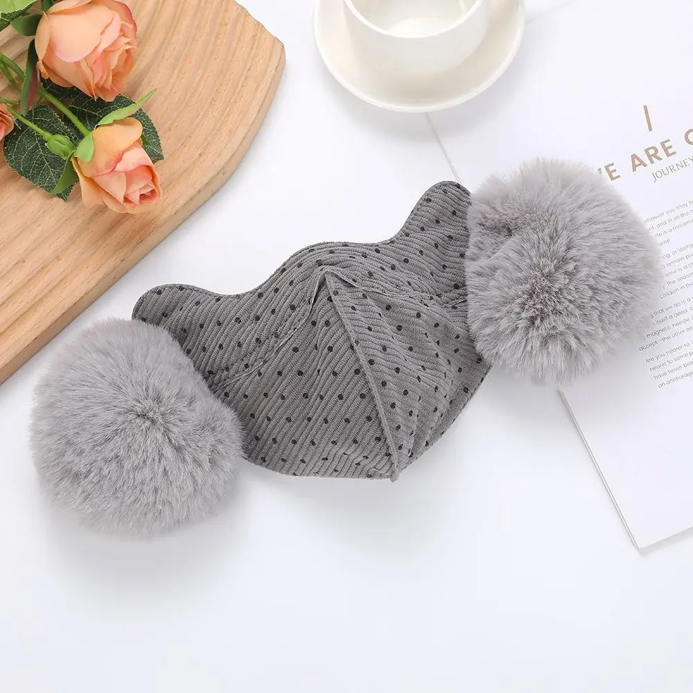 New Plush Thermal Earmuffs Mask Autumn Winter Windproof Fleece Winter Mask Dustproof Wrap Mask Cycling Earflap