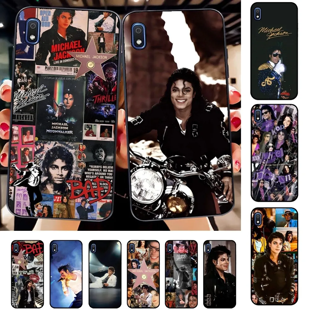 80s Pop Singer M-Michael J-Jackson Phone Case For Samsung A 10 11 12 13 20 21 22 30 31 32 40 51 52 53 70 71 72 73 91 13 shell