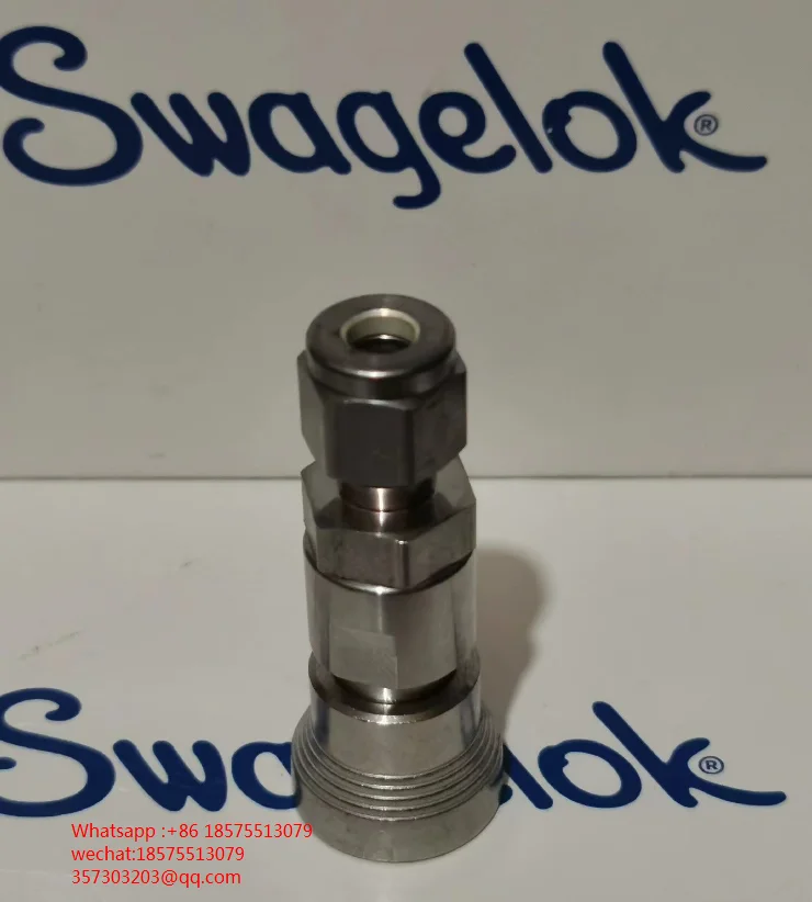 Swagelok SS-QC4-B-400 SS-QC4-D-400 스테인리스 스틸 계기용 퀵 커넥터, 0.2Cv, 1/4 인치 붙박이 케이싱 조인트, 1 개