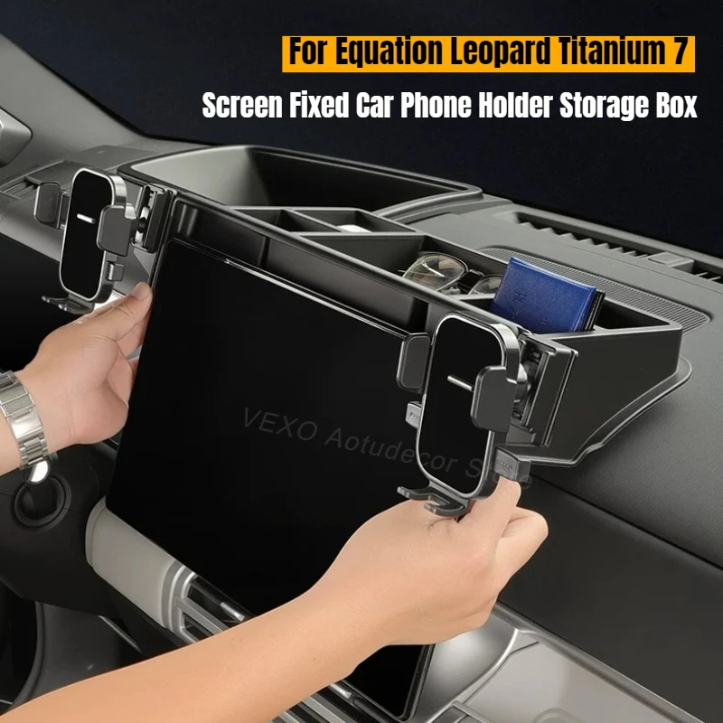 support-de-telephone-pour-voiture-byd-leopard-titanium-7-fixation-ecran-boite-de-rangement-support-de-navigation-organisateur-support-de-modification-interieure