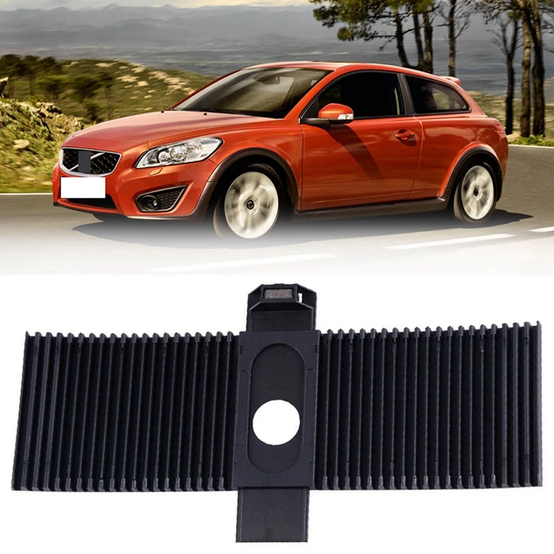 2X Car Transmission Gear Shift Selector Console Blind Lever Dust Proof Cover Cap Fit For Volvo C30 C70 S40 V50 8699465