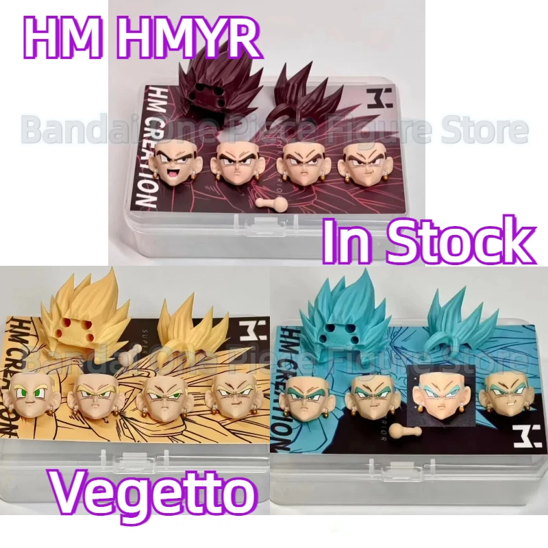 

In Stock HM HMYR Dragon Ball S.H.Figuarts SHF Super Fusion Warrior Vegetto Heads Accessories Anime Action Figures Toys Models