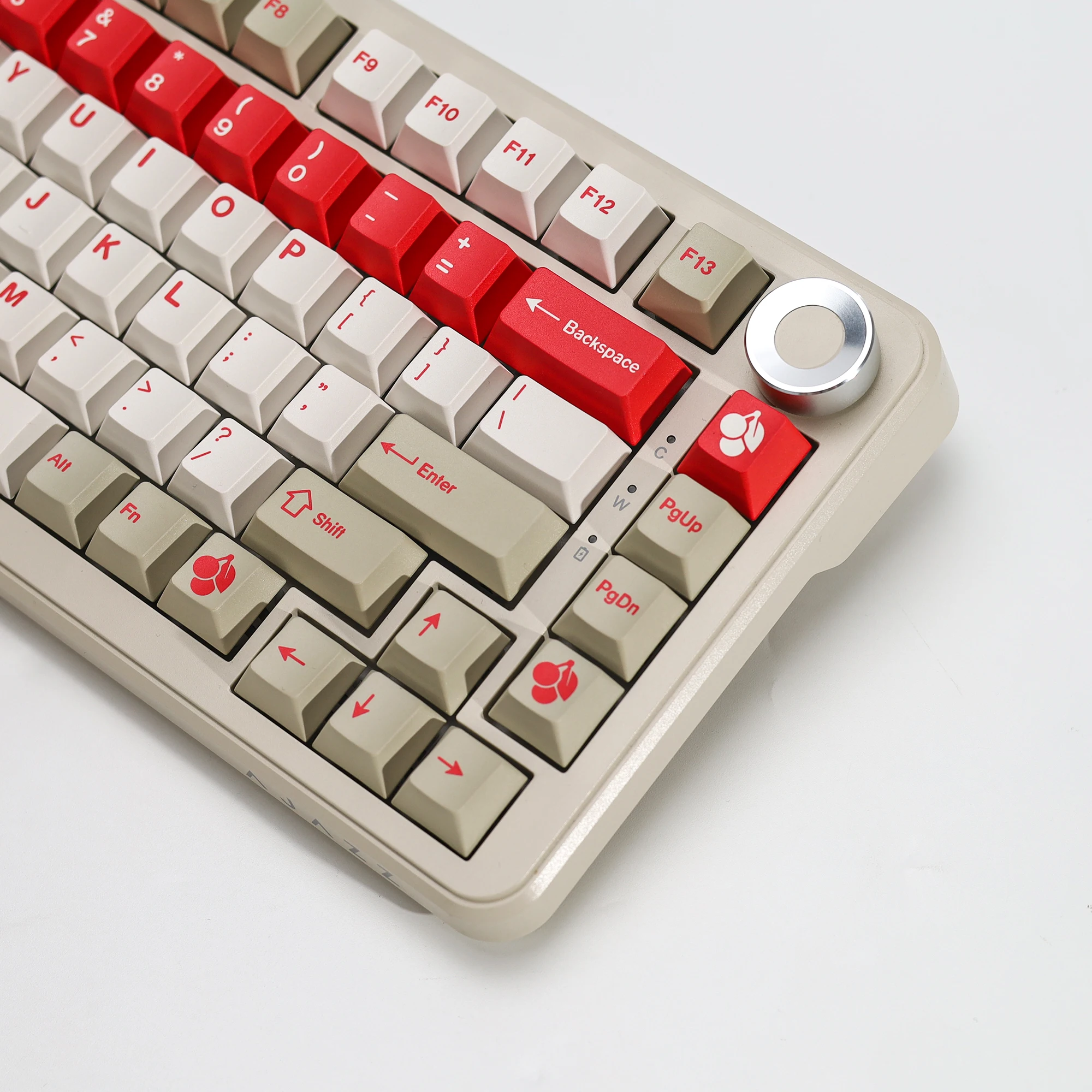 KBDiy GMK Red Alert Tastenkappen Retro Cherry Profil PBT Ailce Tastenkappen Maßgefertigt für MX-Schalter 75% Gaming Mechanische Tastatur Tastenkappen – Detail 19