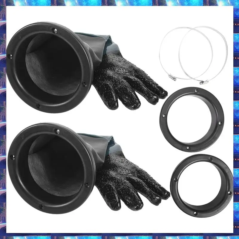 2025 Sandblasting Gloves Sandblaster Parts 60Cm With O Rings For Sandblast Cabinet,Sandblasting Gloves Sandblaster Parts 60Cm Wi