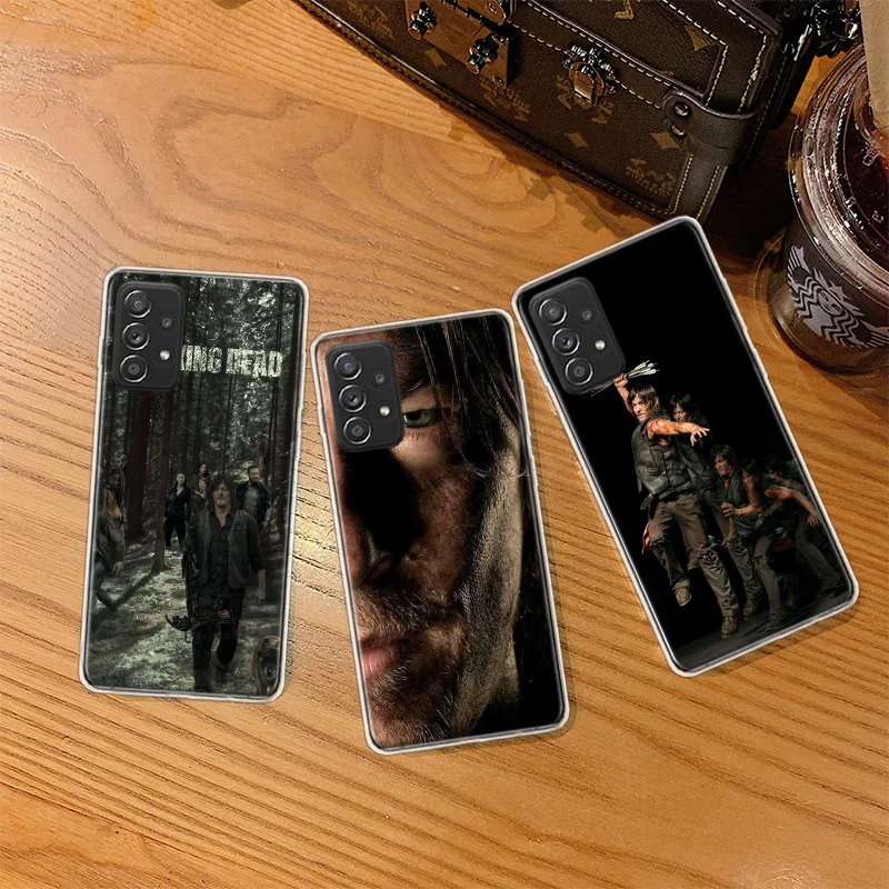 DARYL, The Walking Dead Man Phone Case For Galaxy Note 20 Ultra 10 Lite 9 8 Samsung A15 A25 A35 A55 A05S M12 M21 M30S M31 M32 M5