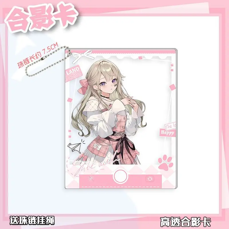 Tenma Tsukasa Kamishiro Rui Photo Card Anime KeyChain Kusanagi Nene Men Key Chain for Women Figure Acrylic Keyring Pendant Gift