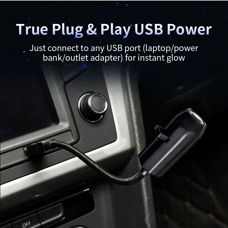 تدوير LED ضوء الليل USB عيد الميلاد العارض ضوء مشاهد العارض تصميم نمط قابل للتحويل للسقف زينة عيد الميلاد
