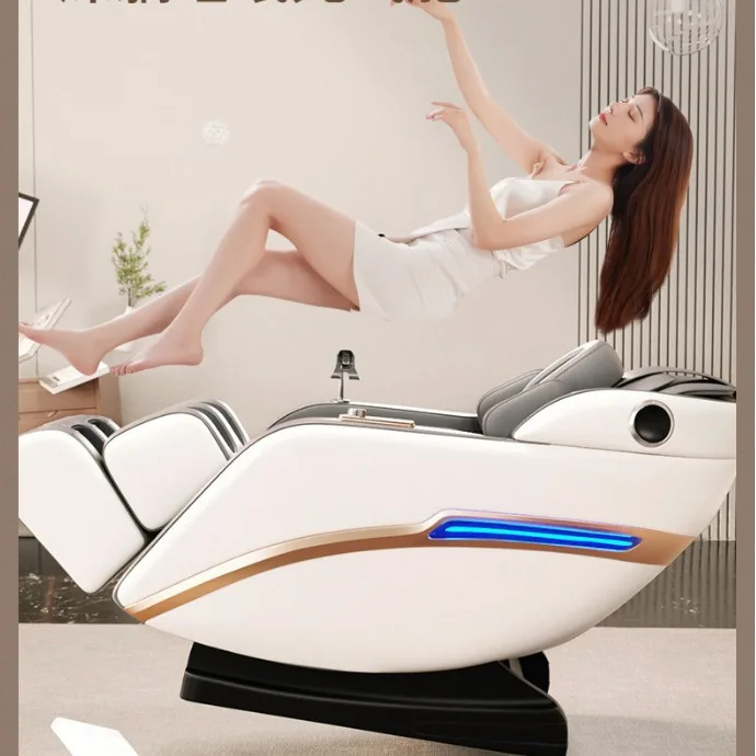 Luxury Best 0 Gravity Electric 3d 4d 8D Sl Track Salon Massage Chair Bed Full Body Price